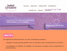 Tablet Screenshot of groulard.net